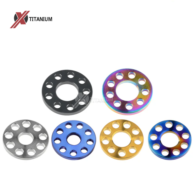 Titanium Drilled Flat Washer